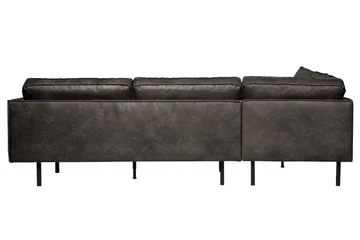 Lissbon Hörnsoffa - Svart - Möbler - Soffa - Divansoffor & schäslongsoffa