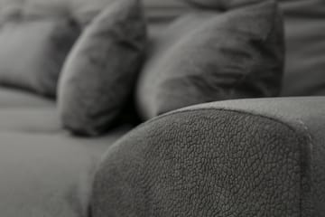Longa Hörnsoffa med Divan Vänster - Svart - Möbler - Soffa - Divansoffor & schäslongsoffa