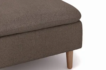 Lovis 3-sits Soffa med vändbar Divan i tyg - Brun - Möbler - Soffa - Divansoffor & schäslongsoffa