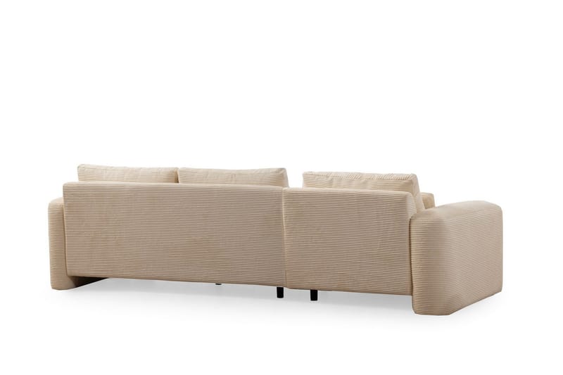 Makhan Soffa m. Divan 3-sits - Beige - Möbler - Soffa - Divansoffor & schäslongsoffa