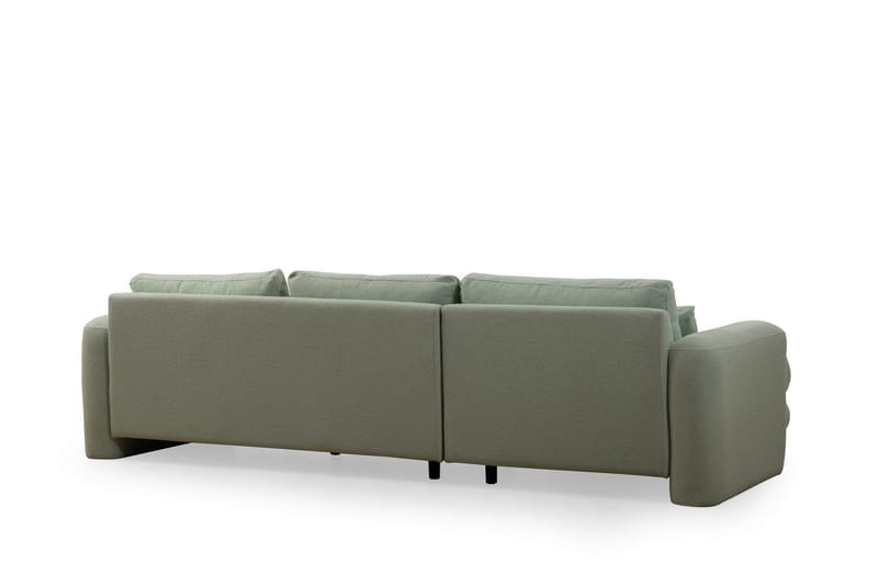 Makhan Soffa m. Divan 3-sits - Grön - Möbler - Soffa - Divansoffor & schäslongsoffa