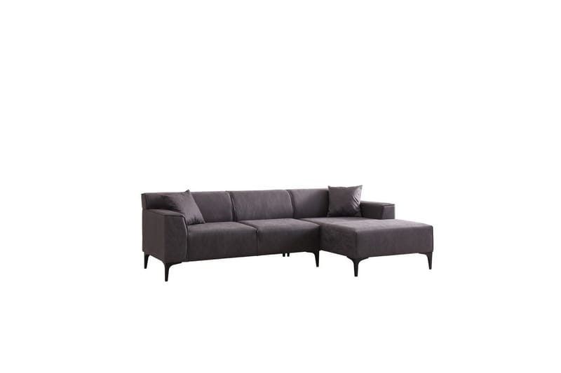 Malpani Soffa med Divan 3-sits, Antracit
