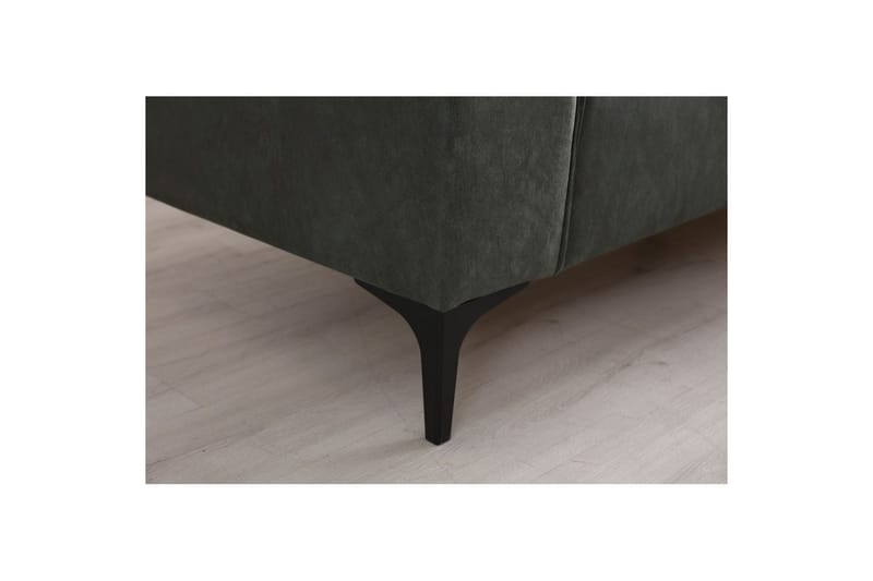 Malpani Soffa med Divan 3-sits - Grön - Möbler - Soffa - Divansoffor & schäslongsoffa