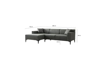 Malpani Soffa med Divan 4-sits - Grön - Möbler - Soffa - Divansoffor & schäslongsoffa