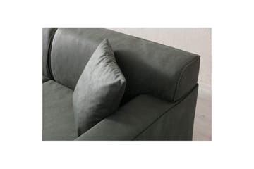 Malpani Soffa med Divan 4-sits - Grön - Möbler - Soffa - Divansoffor & schäslongsoffa