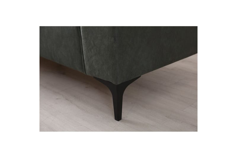 Malpani Soffa med Divan 4-sits - Grön - Möbler - Soffa - Divansoffor & schäslongsoffa