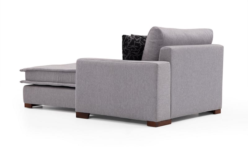 Mamerto Soffa m. Divan 4-sits - Ljusgrå - Möbler - Soffa - Divansoffor & schäslongsoffa