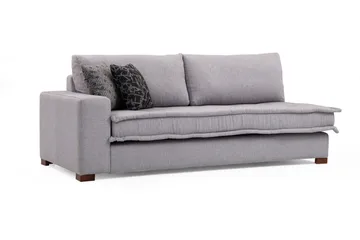 Mamerto Soffa m. Divan 4-sits - Ljusgrå - Möbler - Soffa - Divansoffor & schäslongsoffa