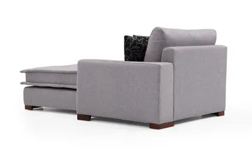 Mamerto Soffa m. Divan 4-sits - Ljusgrå - Möbler - Soffa - Divansoffor & schäslongsoffa