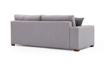 Mamerto Soffa m. Divan 4-sits - Ljusgrå - Möbler - Soffa - Divansoffor & schäslongsoffa