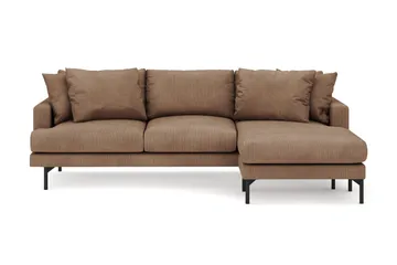 Menard 3-sits Högervänd L-formad Divansoffa i Manchester