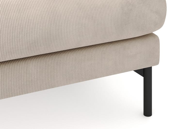 Menard 3-sits Högervänd L-formad Divansoffa i Manchester - Greige - Möbler - Soffa - Divansoffor & schäslongsoffa