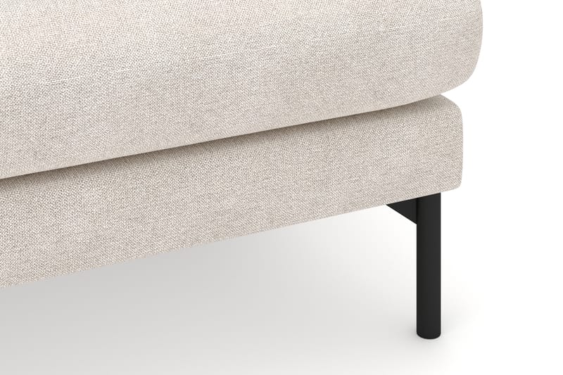 Menard 3-sits Högervänd L-formad Divansoffa i Tyg - Beige - Möbler - Soffa - Divansoffor & schäslongsoffa