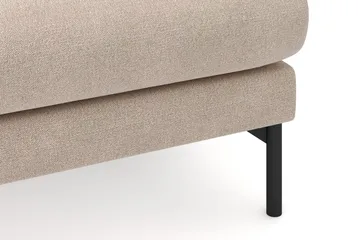 Menard 3-sits Högervänd L-formad Divansoffa i Tyg - Beige - Möbler - Soffa - Divansoffor & schäslongsoffa