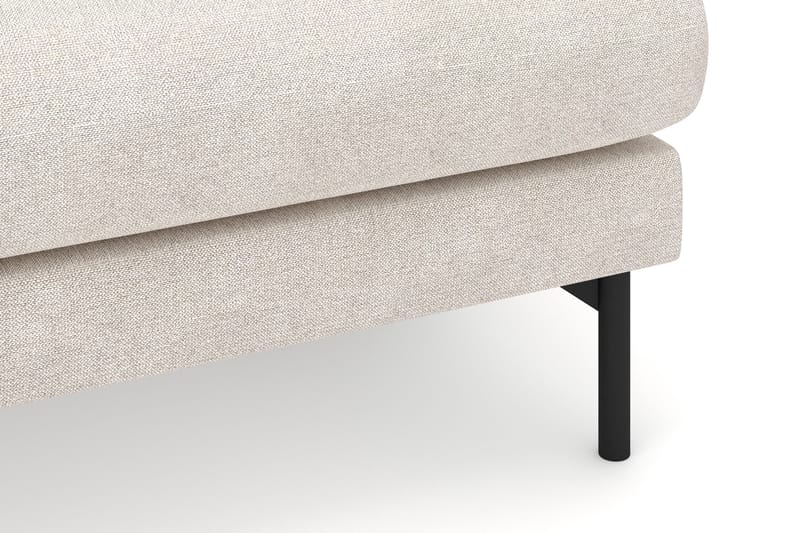 Menard 4-sits Högervänd L-formad Divansoffa i Tyg - Beige - Möbler - Soffa - Divansoffor & schäslongsoffa