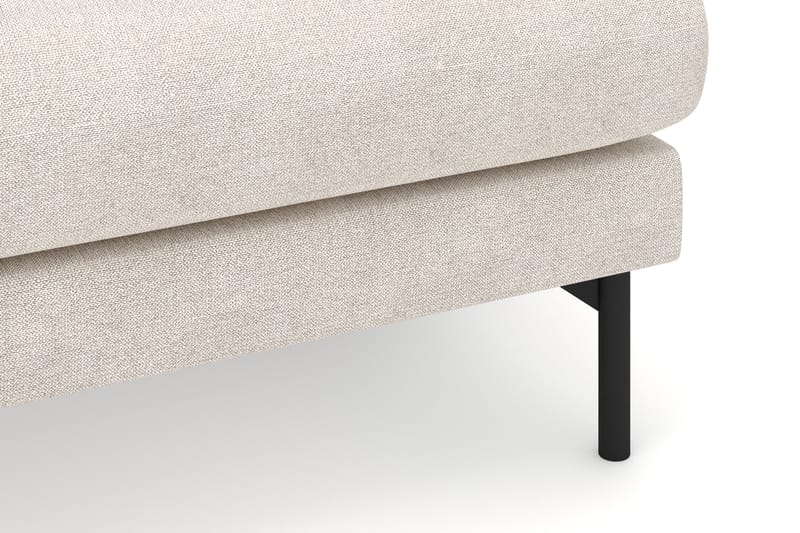 Menard 4-sits Högervänd L-formad Divansoffa i Tyg - Beige - Möbler - Soffa - Divansoffor & schäslongsoffa