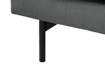Menard 4-sits Högervänd L-formad Djup Schäslongsoffa i Manchester - Grå - Möbler - Soffa - Divansoffor & schäslongsoffa