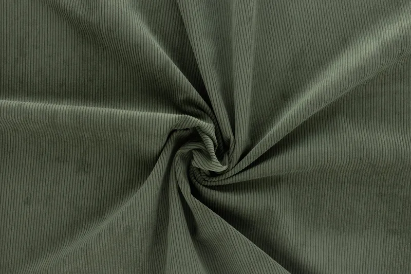 Menard 4-sits Högervänd L-formad Djup Schäslongsoffa i Manchester - Grön - Möbler - Soffa - Divansoffor & schäslongsoffa