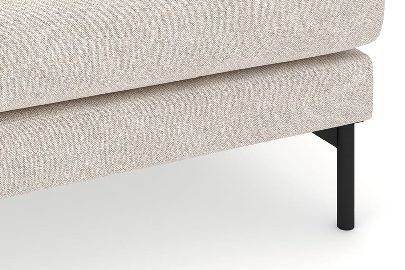 Menard 4-sits Högervänd L-formad Djup Schäslongsoffa i Tyg - Beige - Möbler - Soffa - Divansoffor & schäslongsoffa