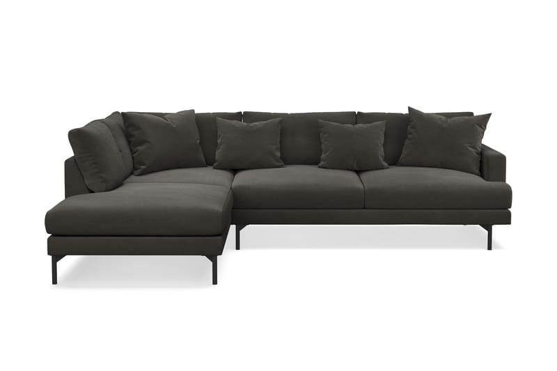 Menard 4-sits Soffa med Schäslong Vänster - Mörkgrå - Möbler - Soffa - Divansoffor & schäslongsoffa