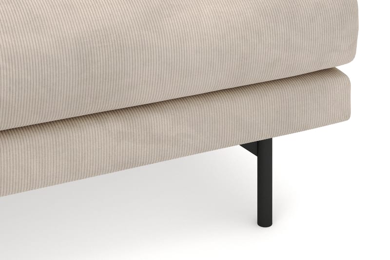 Menard 4-sits Vänstervänd L-formad Divansoffa i Manchester - Greige - Möbler - Soffa - Divansoffor & schäslongsoffa