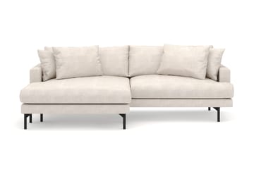 Menard 4-sits Vänstervänd L-formad Divansoffa i Tyg