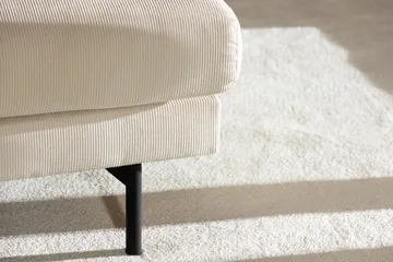 Menard 4-sits Vänstervänd L-formad Djup Schäslongsoffa i Manchester - Beige - Möbler - Soffa - Divansoffor & schäslongsoffa