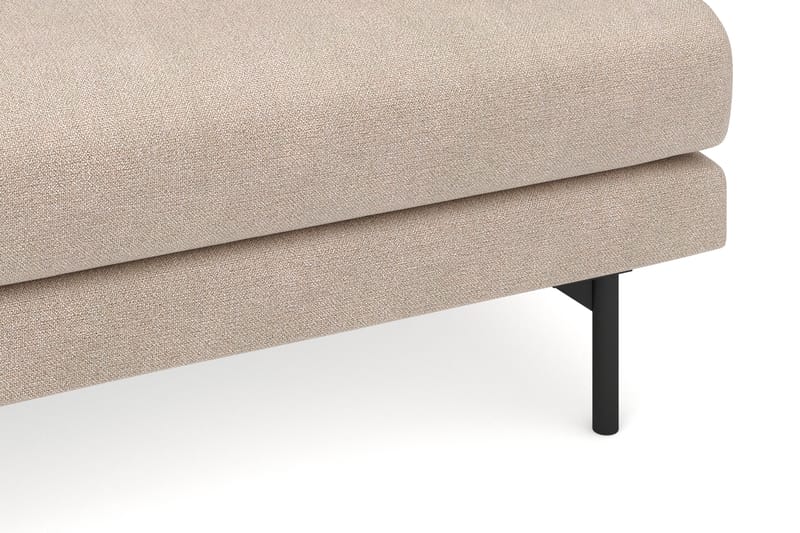 Menard 4-sits Vänstervänd L-formad Djup Schäslongsoffa i Tyg - Beige - Möbler - Soffa - Divansoffor & schäslongsoffa