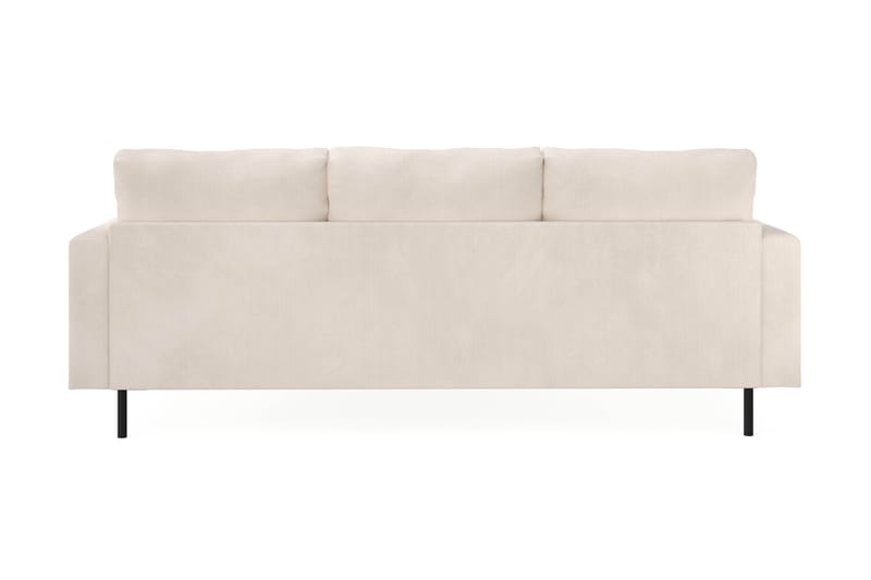 Menard Compact 3-sits Högervänd L-formad Divansoffa i Manchester - Beige - Möbler - Soffa - Divansoffor & schäslongsoffa