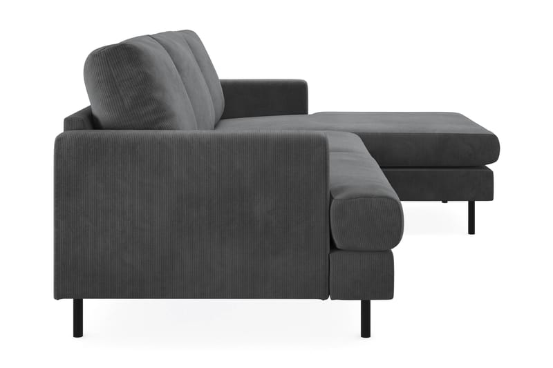 Menard Compact Soffa m. Divan 3-sits - Grå - Divansoffor & schäslongsoffa - 3 sits soffa med divan