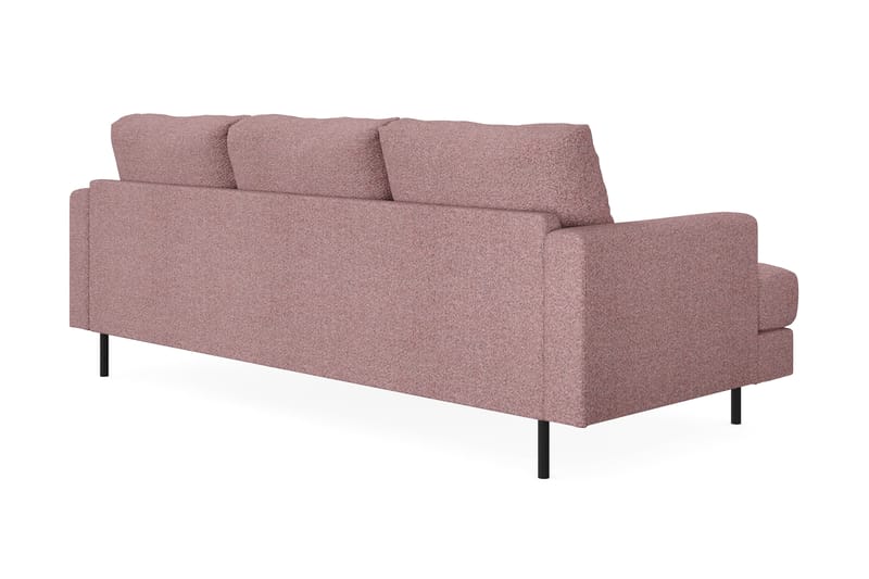 Menard Compact Soffa m. Divan 3-sits - Lila - Divansoffor & schäslongsoffa - 3 sits soffa med divan