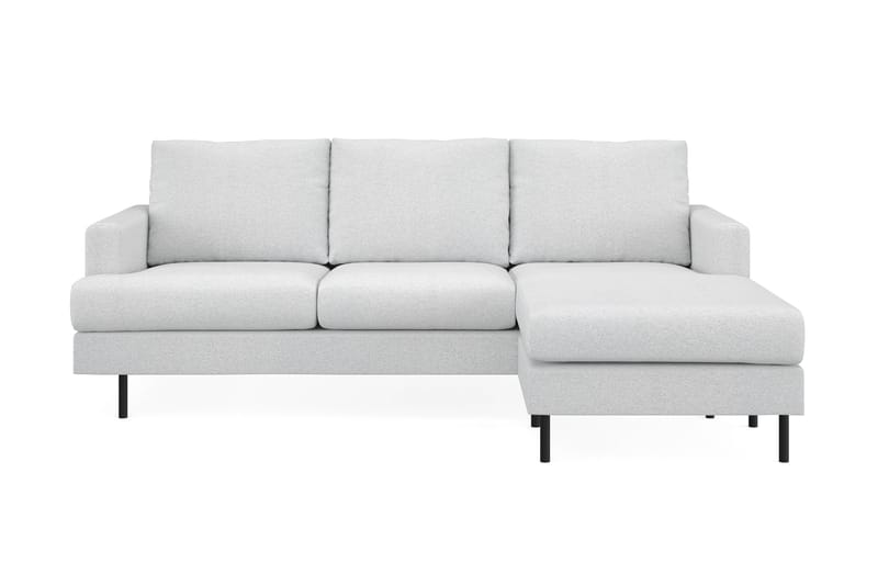 Menard Compact Soffa m. Divan 3-sits - Ljusgrå - 3 sits soffa med divan - Divansoffor & schäslongsoffa