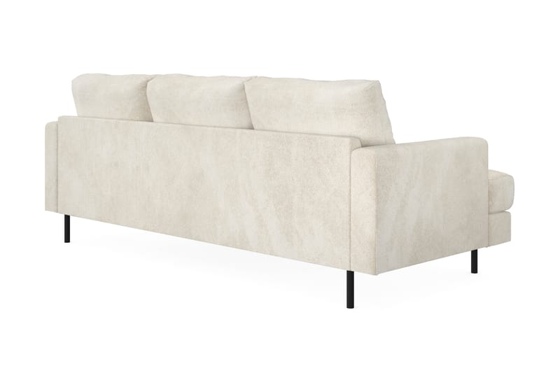 Menard Compact Soffa m. Divan 3-sits - Vit - Divansoffor & schäslongsoffa - 3 sits soffa med divan