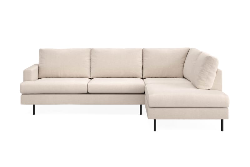 Menard Compact Soffa m. Schäslong 4-sits - Beige - Divansoffor & schäslongsoffa - 4 sits soffa med divan