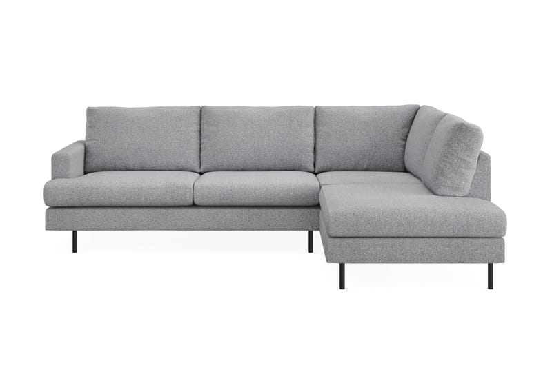 Menard Compact Soffa m. Schäslong 4-sits - Grå - Divansoffor & schäslongsoffa - 4 sits soffa med divan