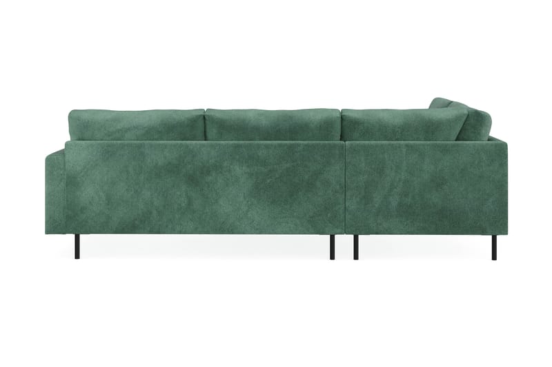 Menard Compact Soffa m. Schäslong 4-sits - Grön - Divansoffor & schäslongsoffa - Skinnsoffor - 2 sits soffa med divan - 3 sits soffa med divan - 4 sits soffa med divan - Sammetssoffa