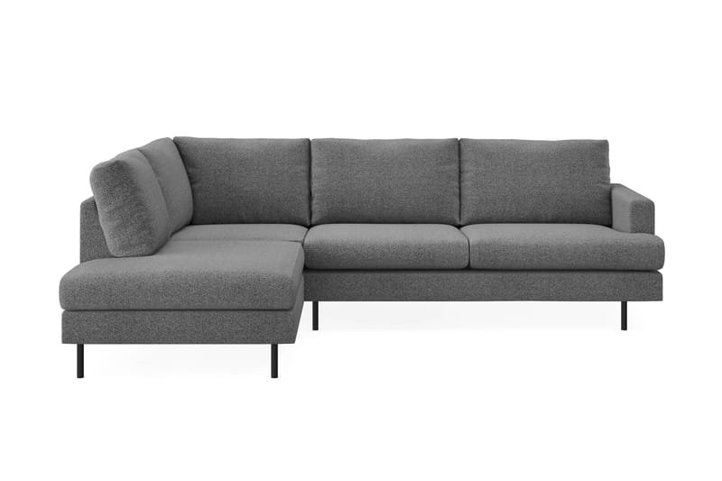 Menard Compact Soffa m. Schäslong 4-sits - Mörkgrå - Divansoffor & schäslongsoffa - 4 sits soffa med divan