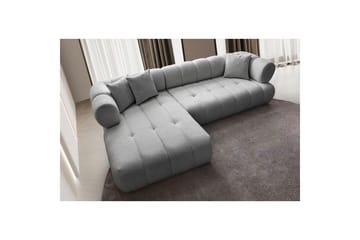 Mississauga Soffa med Divan 3-sits - Grå - Möbler - Soffa - Divansoffor & schäslongsoffa