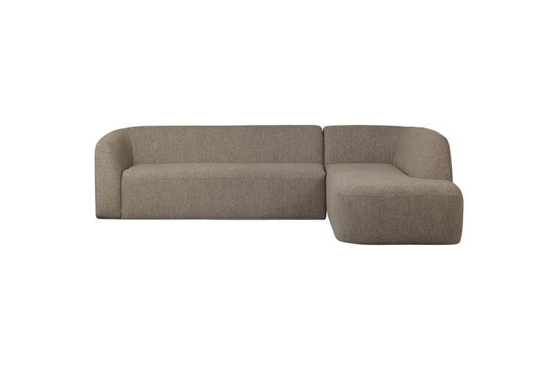 Mooli Soffa med Schäslong 3-sits - Ljusbrun - Möbler - Soffa - Divansoffor & schäslongsoffa - 3 sits soffa med divan