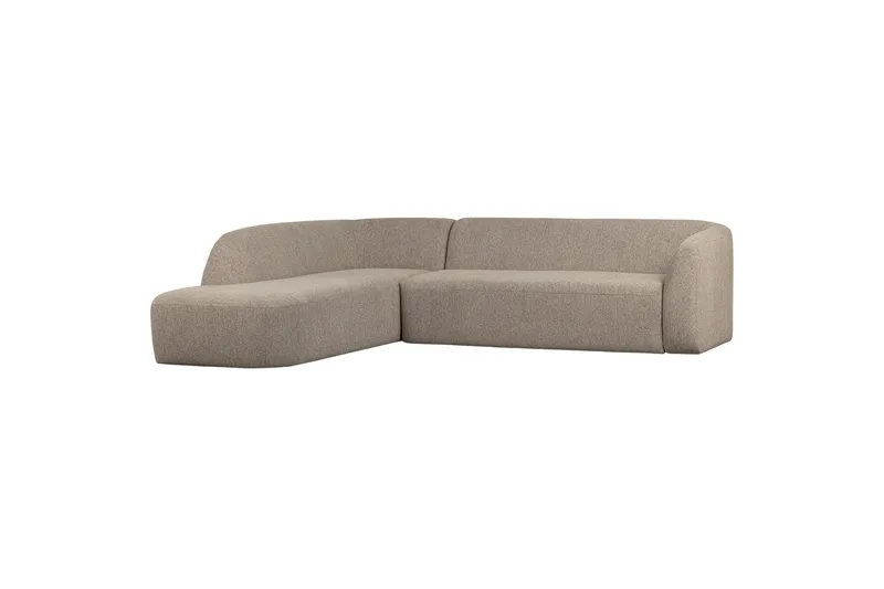 Mooli Soffa med Schäslong 3-sits, Naturmelange