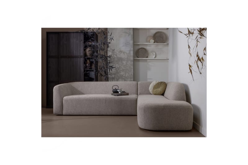Mooli Soffa med Schäslong 3-sits - Naturmelange - Möbler - Soffa - Divansoffor & schäslongsoffa