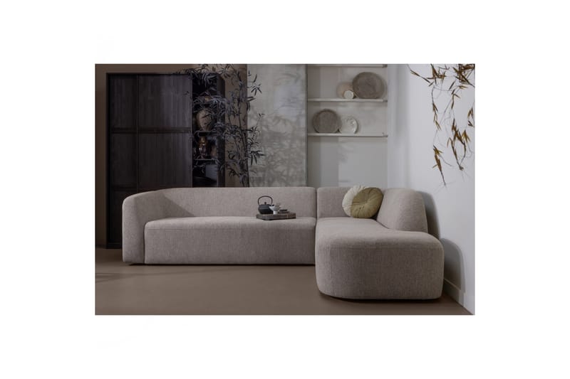 Mooli Soffa med Schäslong 3-sits - Naturmelange - Divansoffor & schäslongsoffa - 3 sits soffa med divan