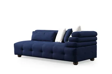 Namarta 4-sits Soffa med Divan - Mörkblå - Möbler - Soffa - Divansoffor & schäslongsoffa