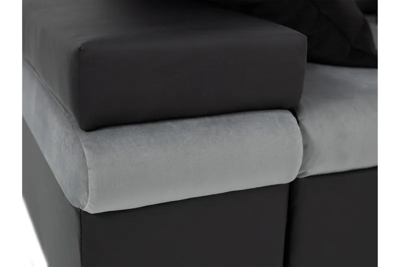 Naoma Soffa med Divan 3-sits - Vit/Ljusgrå - Möbler - Soffa - Divansoffor & schäslongsoffa