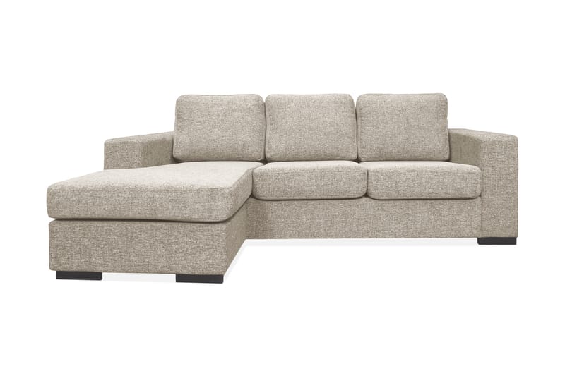 Nebraska Divansoffa 3-sits Vändbar - Beige - Divansoffor & schäslongsoffa - 3 sits soffa med divan