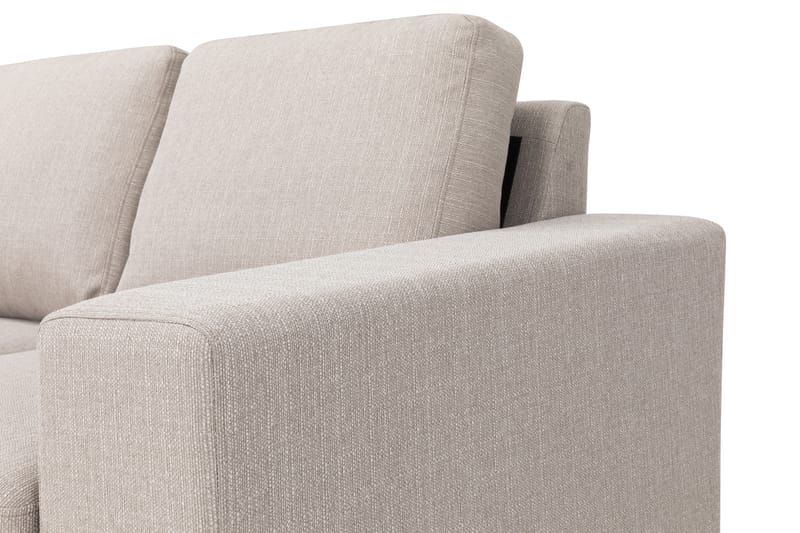 Nebraska Divansoffa 4-sits Vänster - Beige - Divansoffor & schäslongsoffa - 4 sits soffa med divan