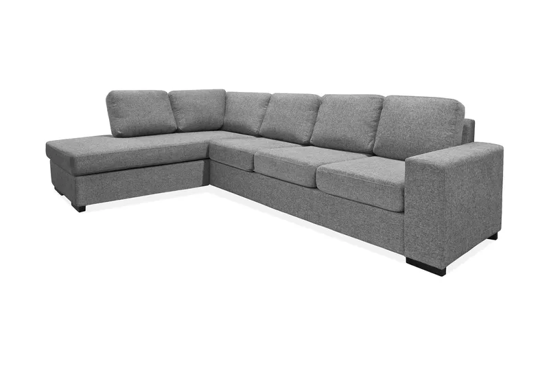 Nebraska Divansoffa 4-sits Vänster - Ljusgrå - Möbler - Soffa - Divansoffor & schäslongsoffa