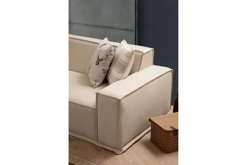 Nightcap Soffa m. Divan 3-sits - Beige - Möbler - Soffa - Divansoffor & schäslongsoffa