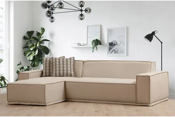 Nightcap Soffa m. Divan 3-sits - Beige - Möbler - Soffa - Divansoffor & schäslongsoffa