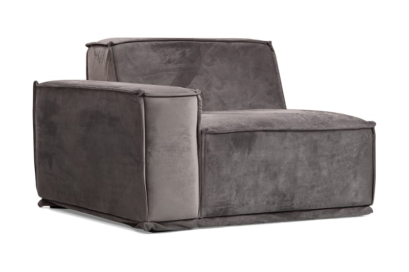 Nightcap Soffa m. Divan 3-sits - Grå - Möbler - Soffa - 3 sits soffa